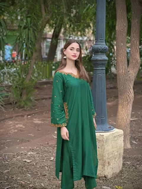Embroidered Arabic Lawn