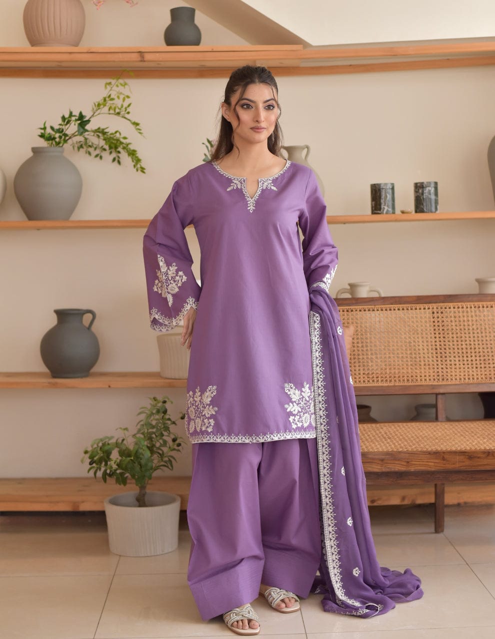 3 Piece- Arabic Lawn