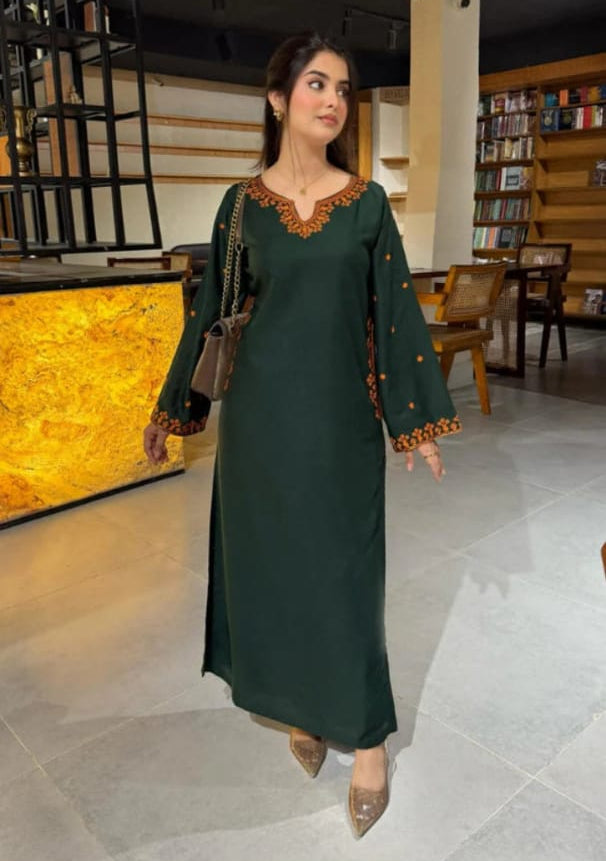 Embroidered Arabic Lawn